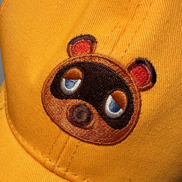 Yellow Culturefly Animal Crossing Tom Nook SnapBack hat - Picture 7 of 7